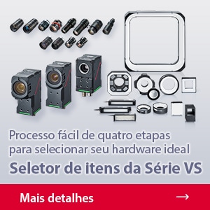 Processo fácil de quatro etapas para selecionar seu hardware ideal | Seletor de itens da Série VS | Mais detalhes