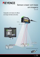 Série IX Sensor a laser com base em imagens Catalogo