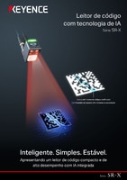 Série SR-X Leitor de código com tecnologia de IA Catalogo