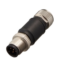 OP-88633 - Conector de conversão para o cabo de Ethernet (M12 X 8 pinos – D 4 pinos fêmea)