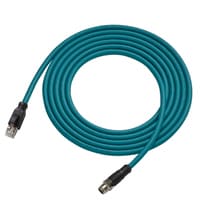 OP-88835 - Cabo de Ethernet M12/RJ45 2m (M12 de 8 pinos codificado em X)